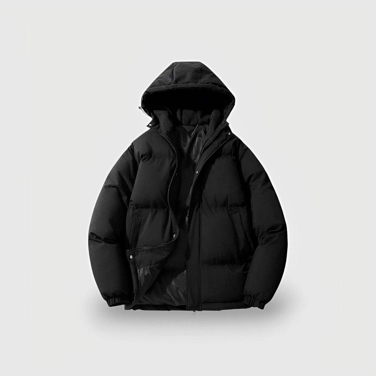 Women's Puffer Jacket – Hooded, Padded