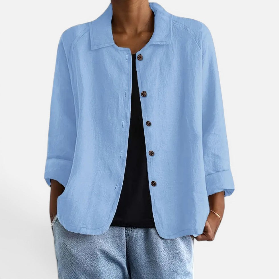 Women's Jacket – Button Front, Collared
