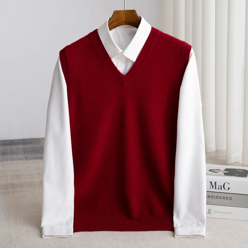 Bellagio Merino Sweater Vest 6