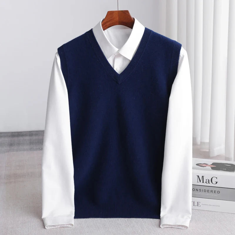 Bellagio Merino Sweater Vest 7