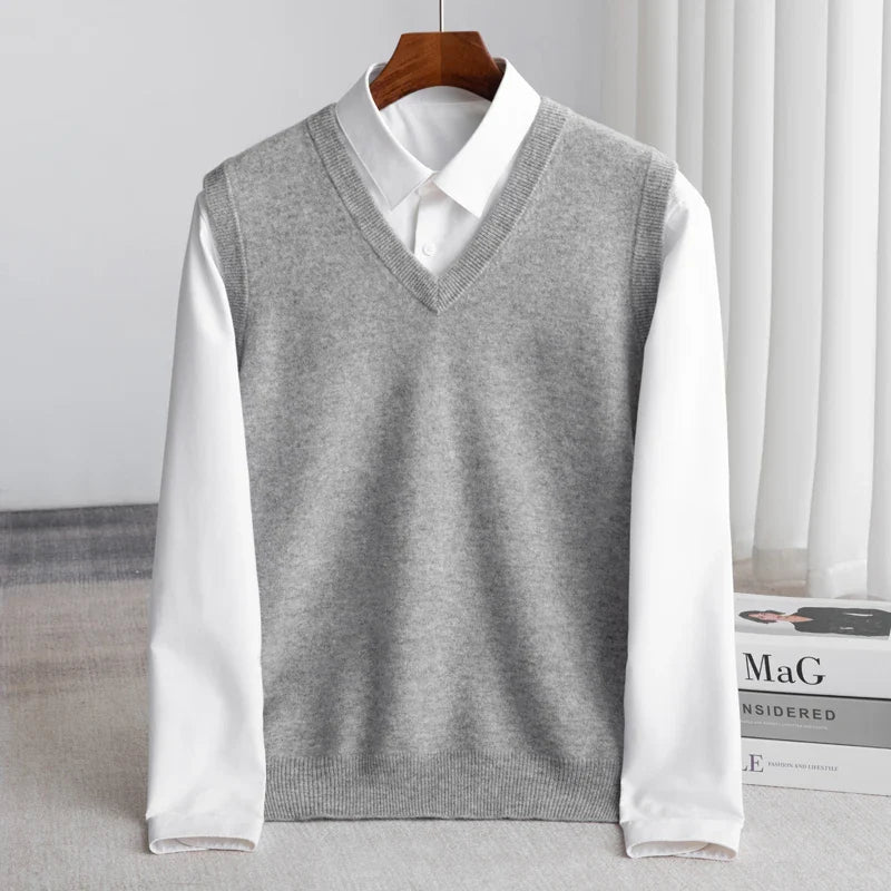 Bellagio Merino Sweater Vest 8