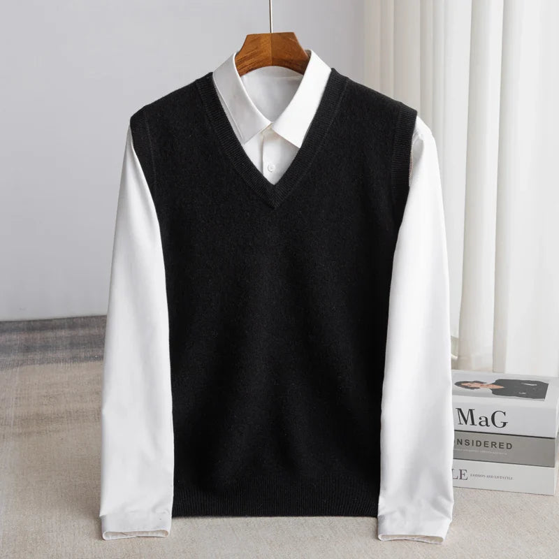 Bellagio Merino Sweater Vest 9