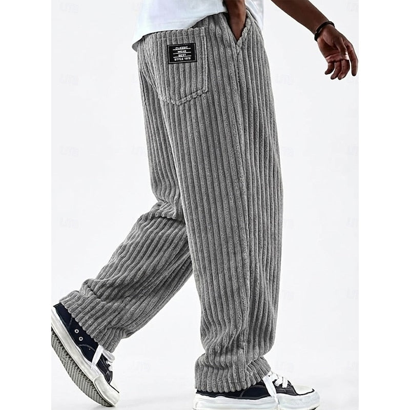 Bradford | Ribbed Straight-Leg Pants 4