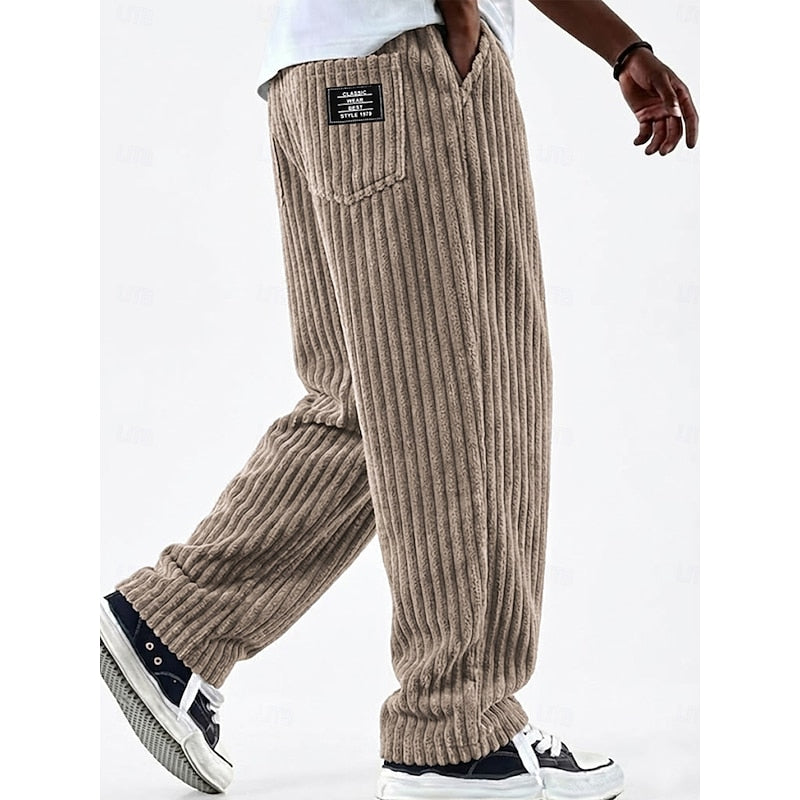 Bradford | Ribbed Straight-Leg Pants 5