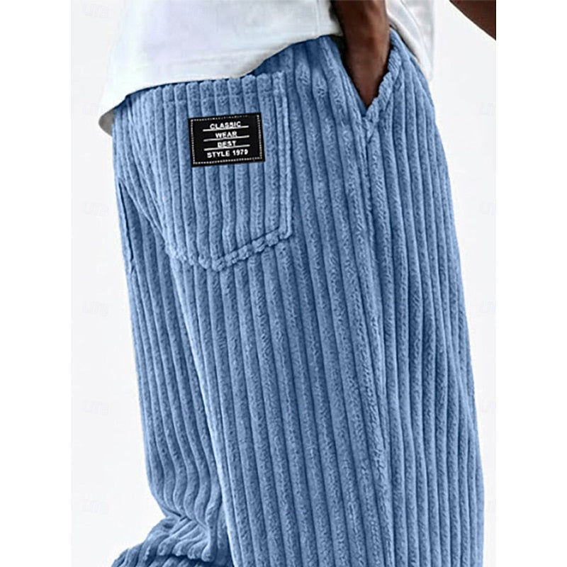 Bradford | Ribbed Straight-Leg Pants 6