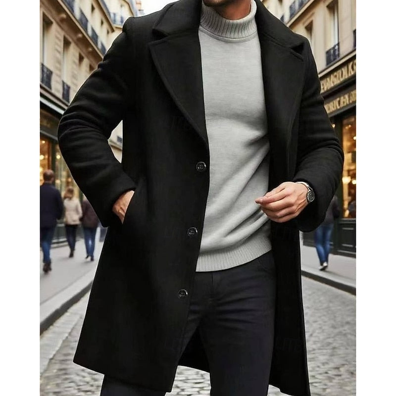Callahan | Classic Long Overcoat 1