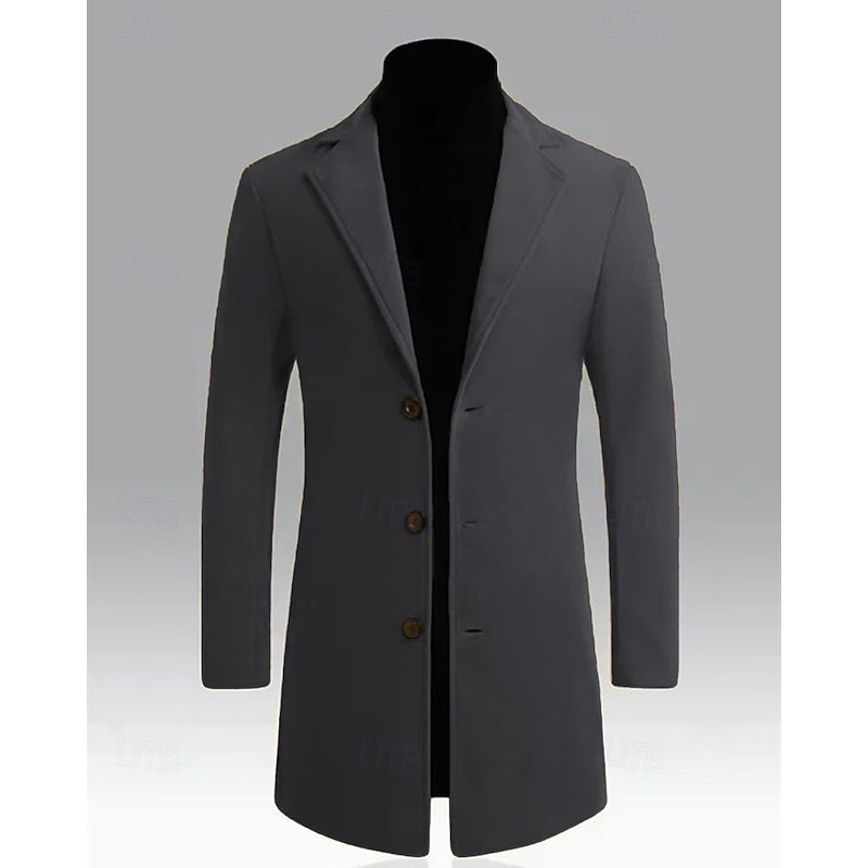 Callahan | Classic Long Overcoat 3