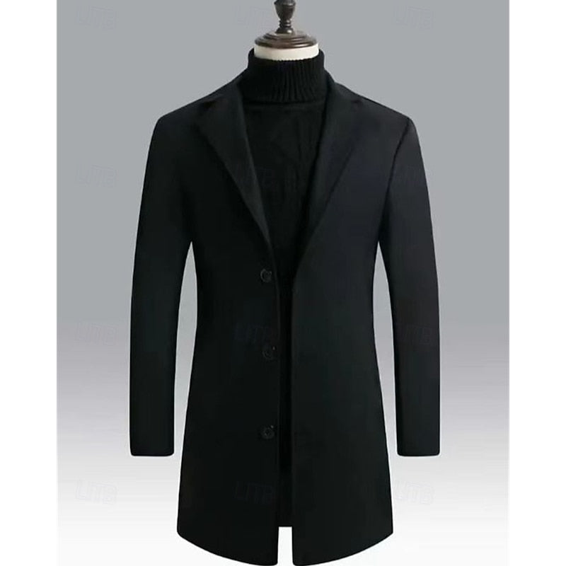 Callahan | Classic Long Overcoat 7