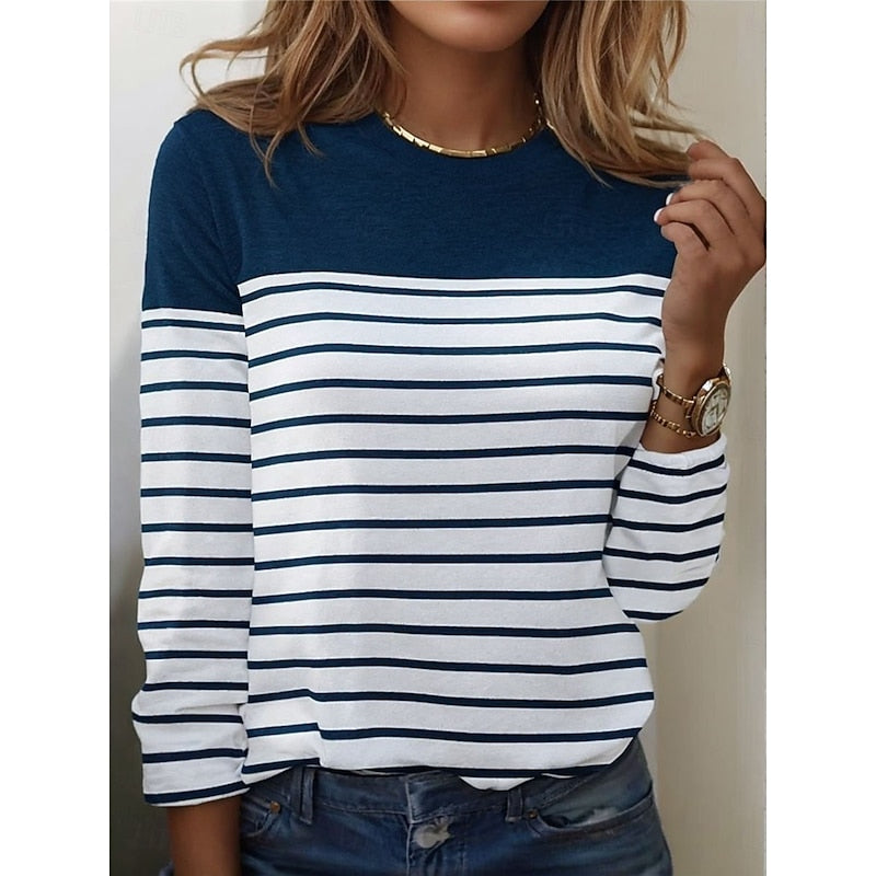 Constance | Striped Long Sleeve Top 9