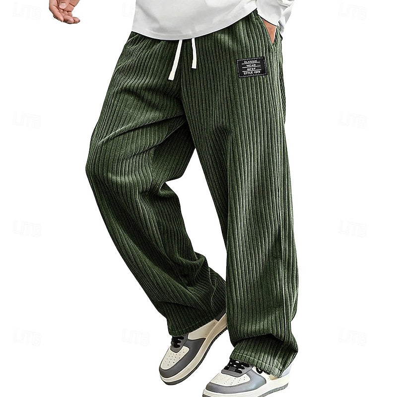 Damian | Relaxed Ribbed Comfort Pants 2