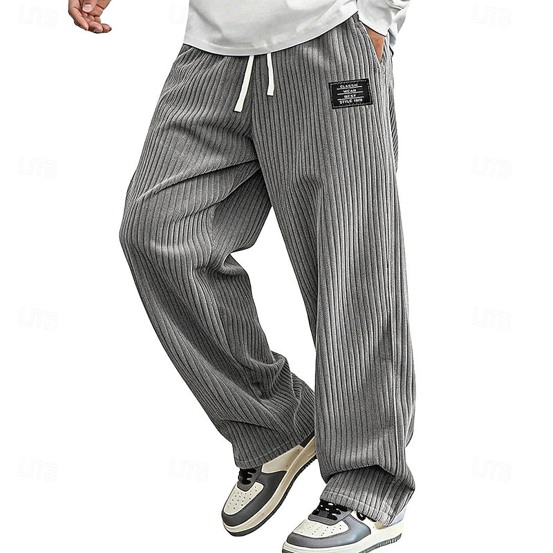 Damian | Relaxed Ribbed Comfort Pants 3