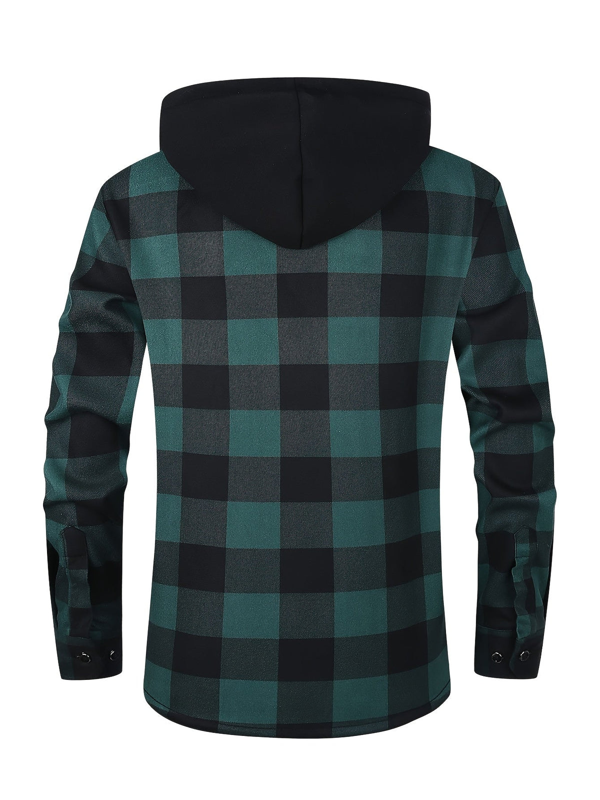 Desmond | Hooded Check Shirt Jacket 1