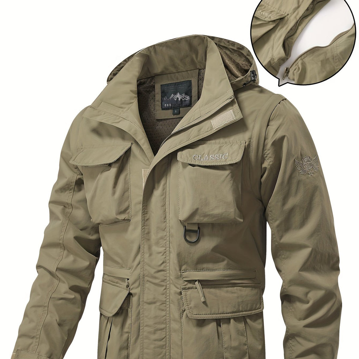 Dexter | Rugged Multi-Pocket Cargo Jacket 0