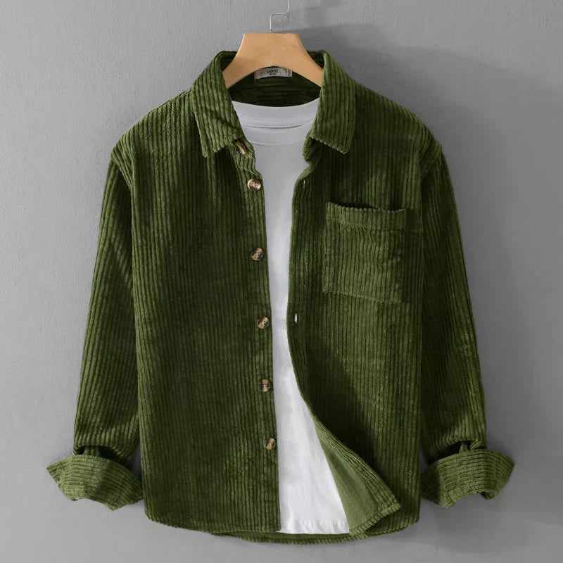 ELEGANT CORDUROY SHIRT 2