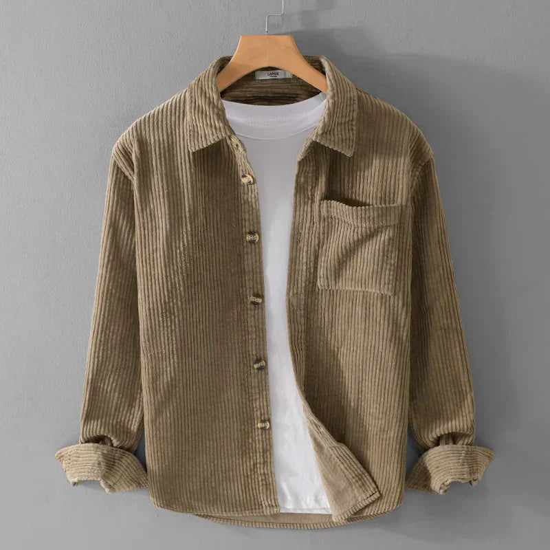 ELEGANT CORDUROY SHIRT 3