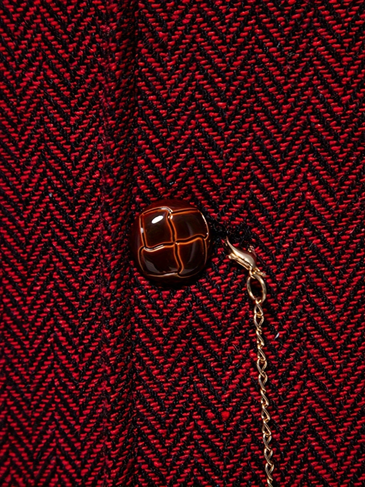 Edmund | Herringbone Single-Breasted Vest 6