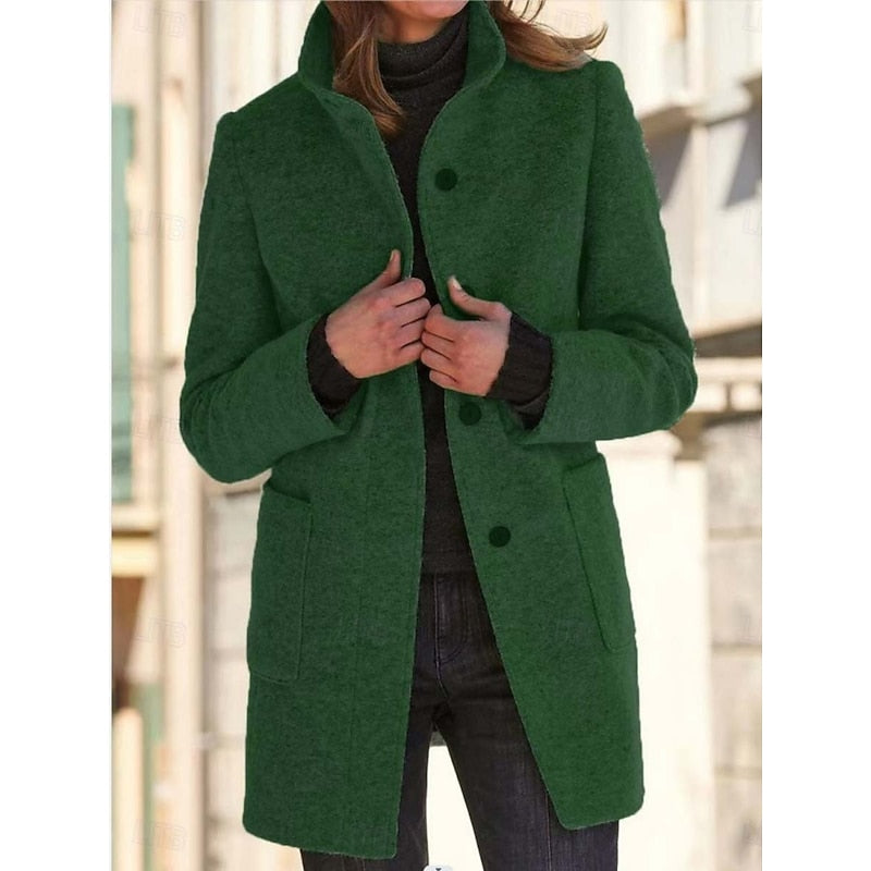 Felicity | Refined Stand-Collar Coat 2