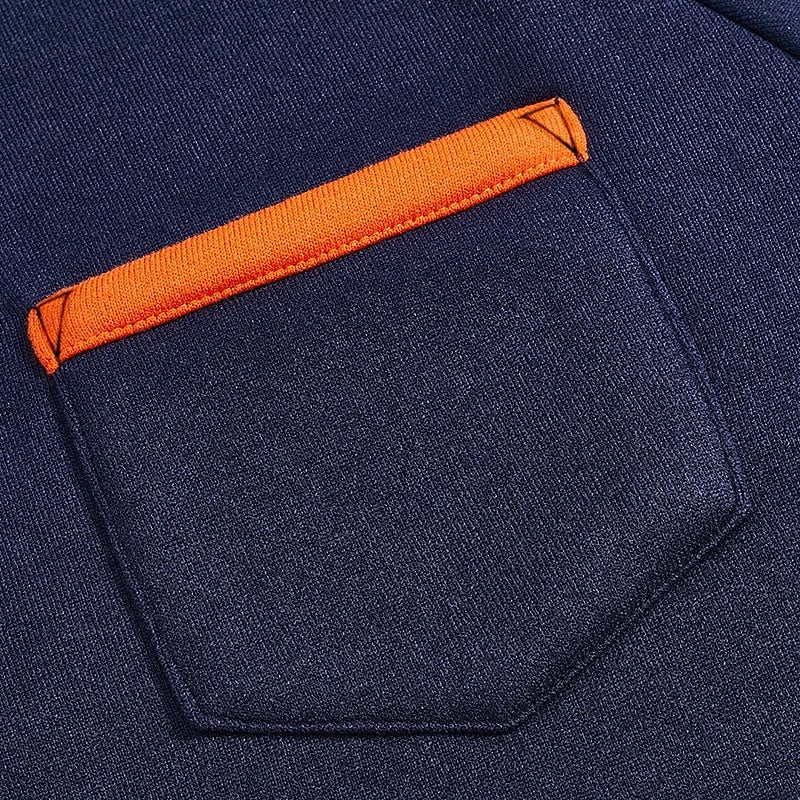 Keith | Quarter-Zip Colour Block Pullover 4
