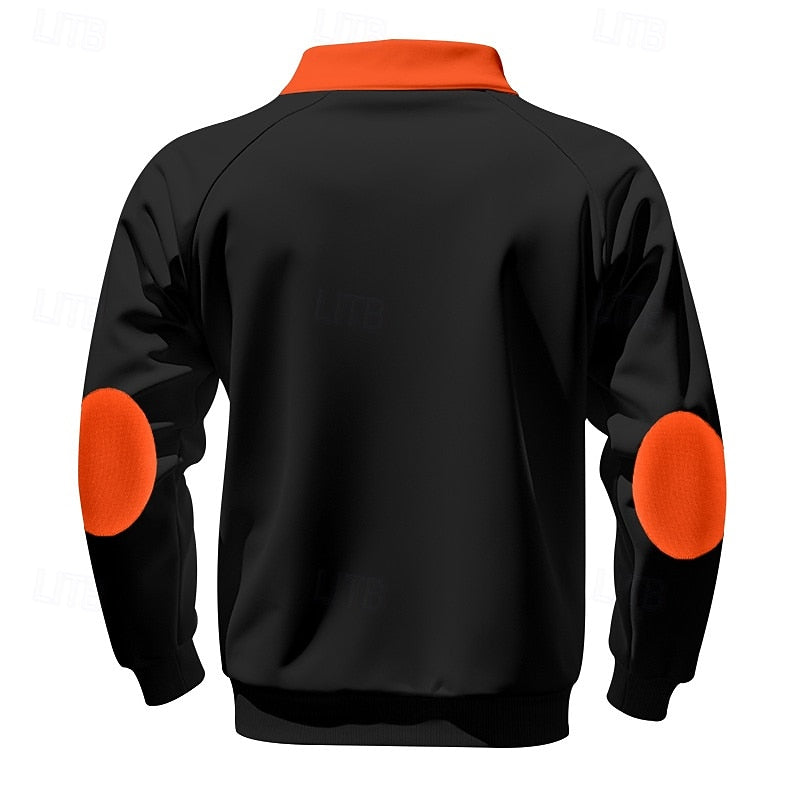 Keith | Quarter-Zip Colour Block Pullover 8