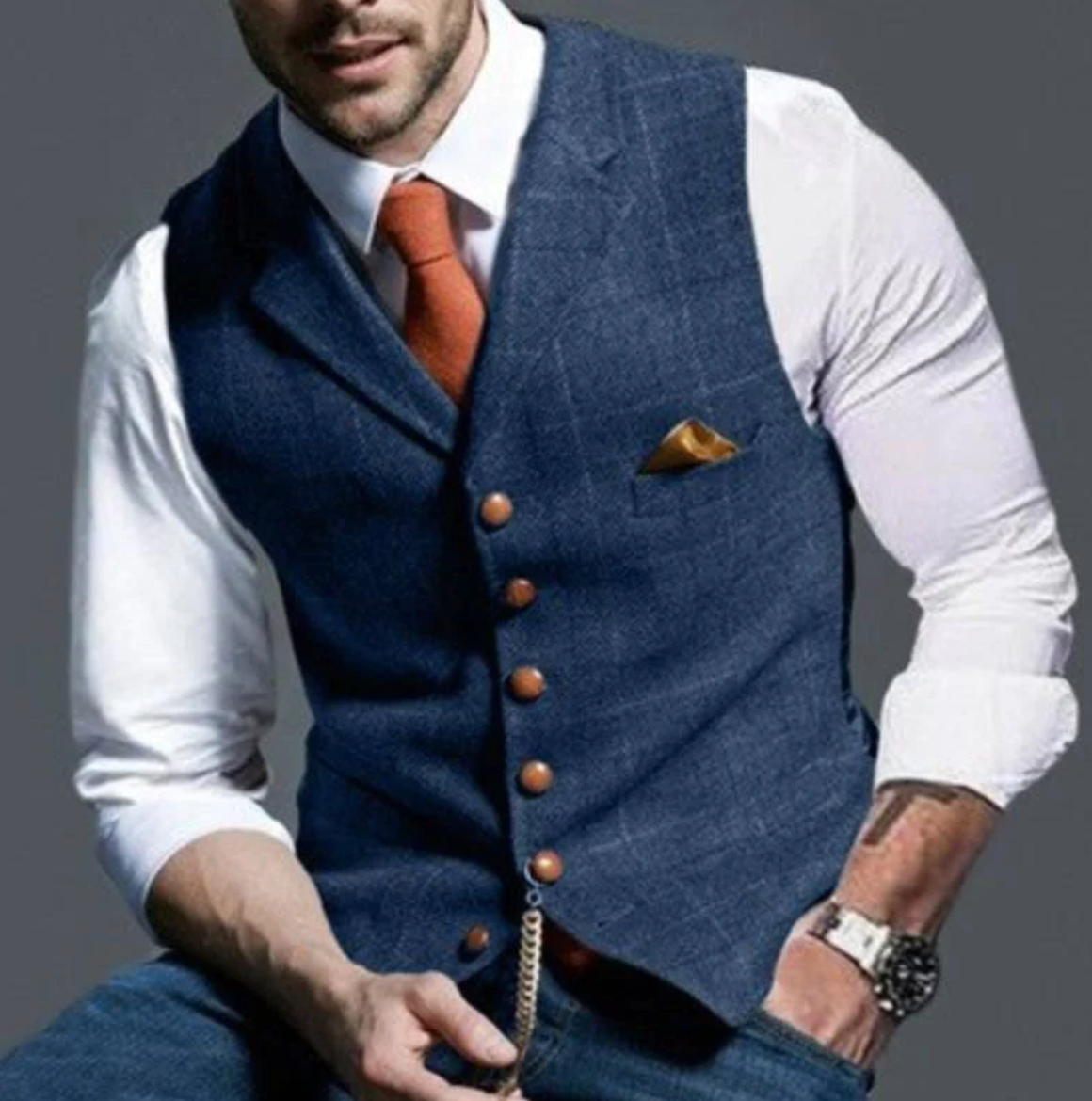 LAURENT MONACO | ELEGANT MEN'S VEST 0