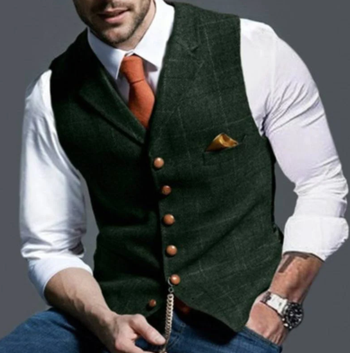 LAURENT MONACO | ELEGANT MEN'S VEST 5