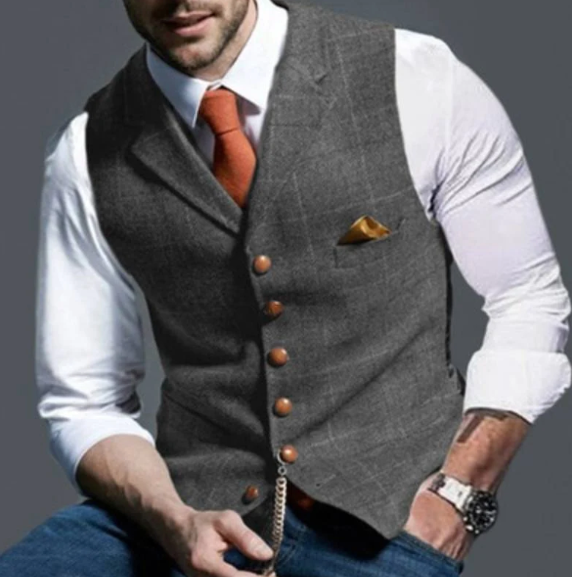 LAURENT MONACO | ELEGANT MEN'S VEST 6
