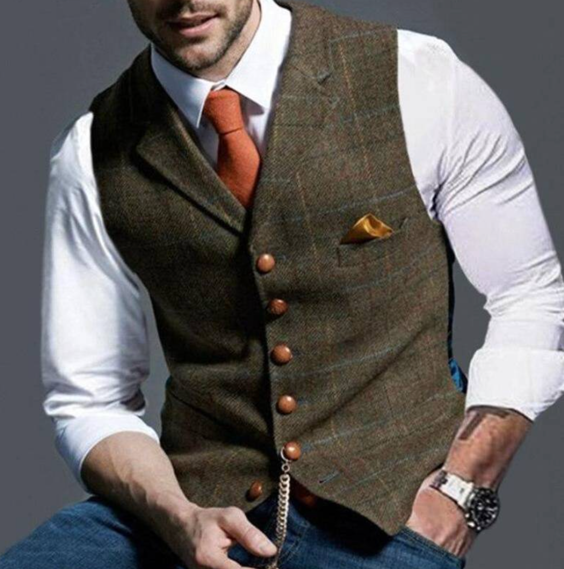 LAURENT MONACO | ELEGANT MEN'S VEST 7