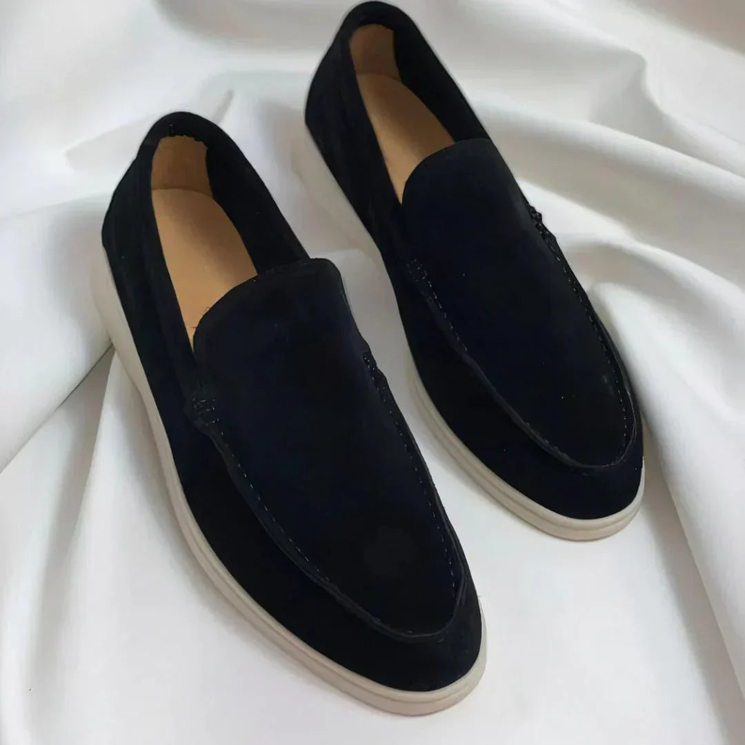 LAURENT MONACO | ELEGANT SUEDE LOAFERS 0