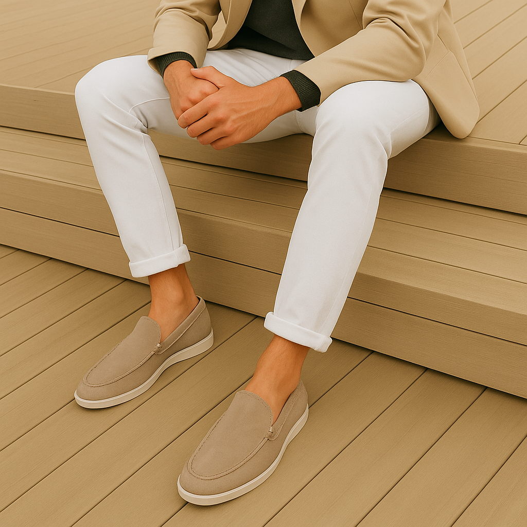 LAURENT MONACO | ELEGANT SUEDE LOAFERS 6