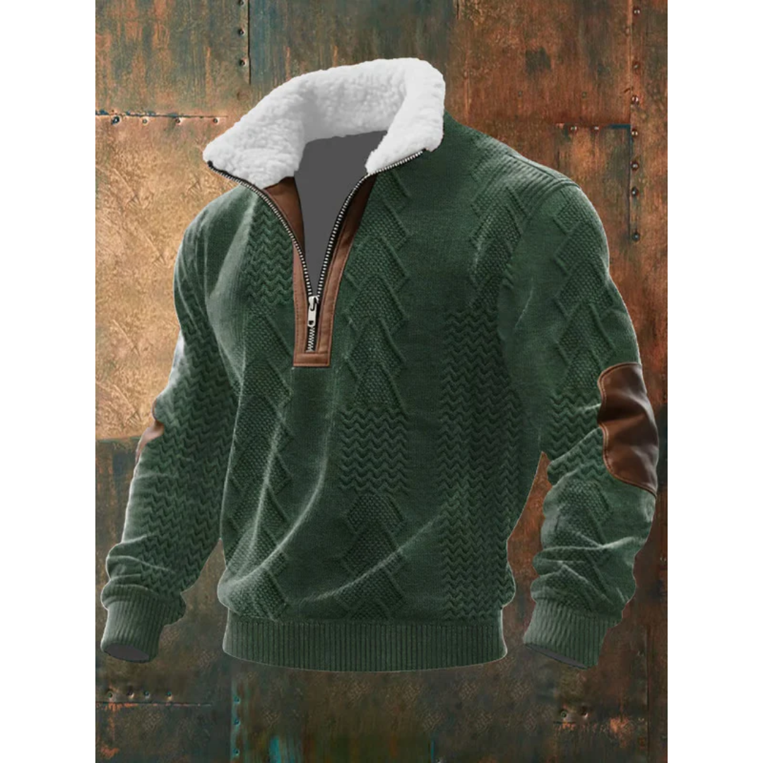 LAURENT MONACO | HIGH NECK FLEECE SWEATER 3