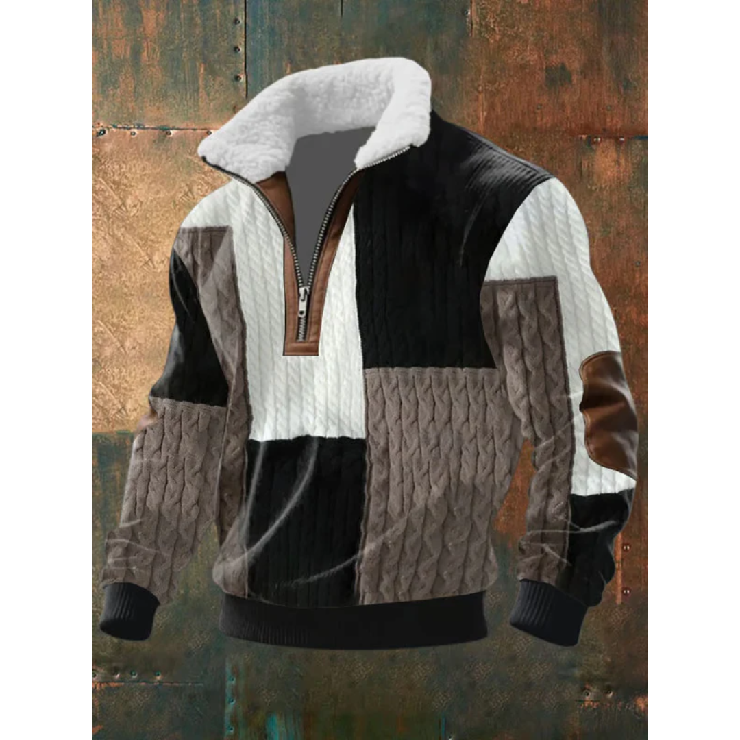 LAURENT MONACO | HIGH NECK FLEECE SWEATER 4