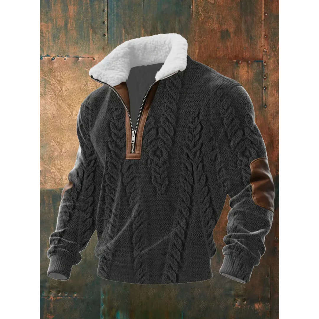 LAURENT MONACO | HIGH NECK FLEECE SWEATER 5