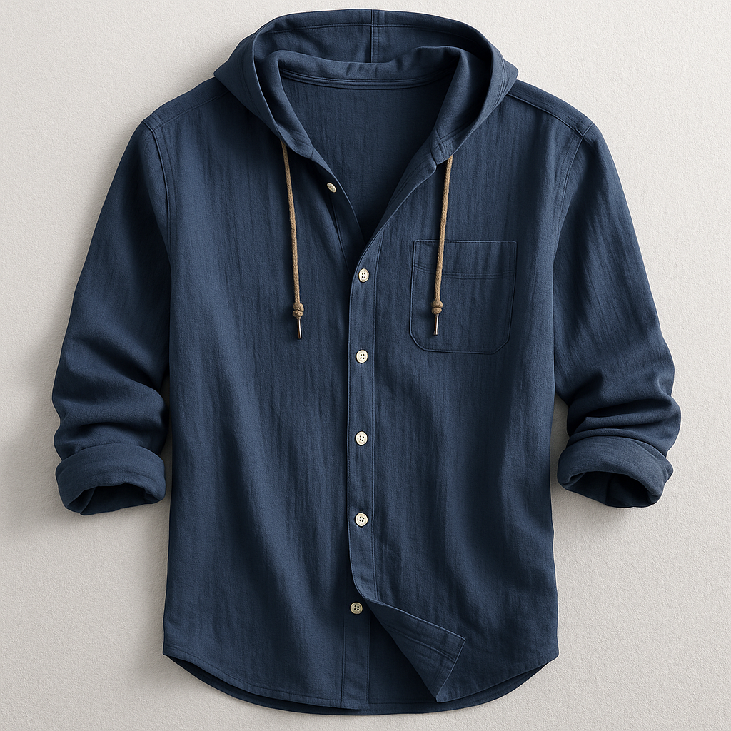 LAURENT MONACO | LUXURY HOODED SHIRT 0