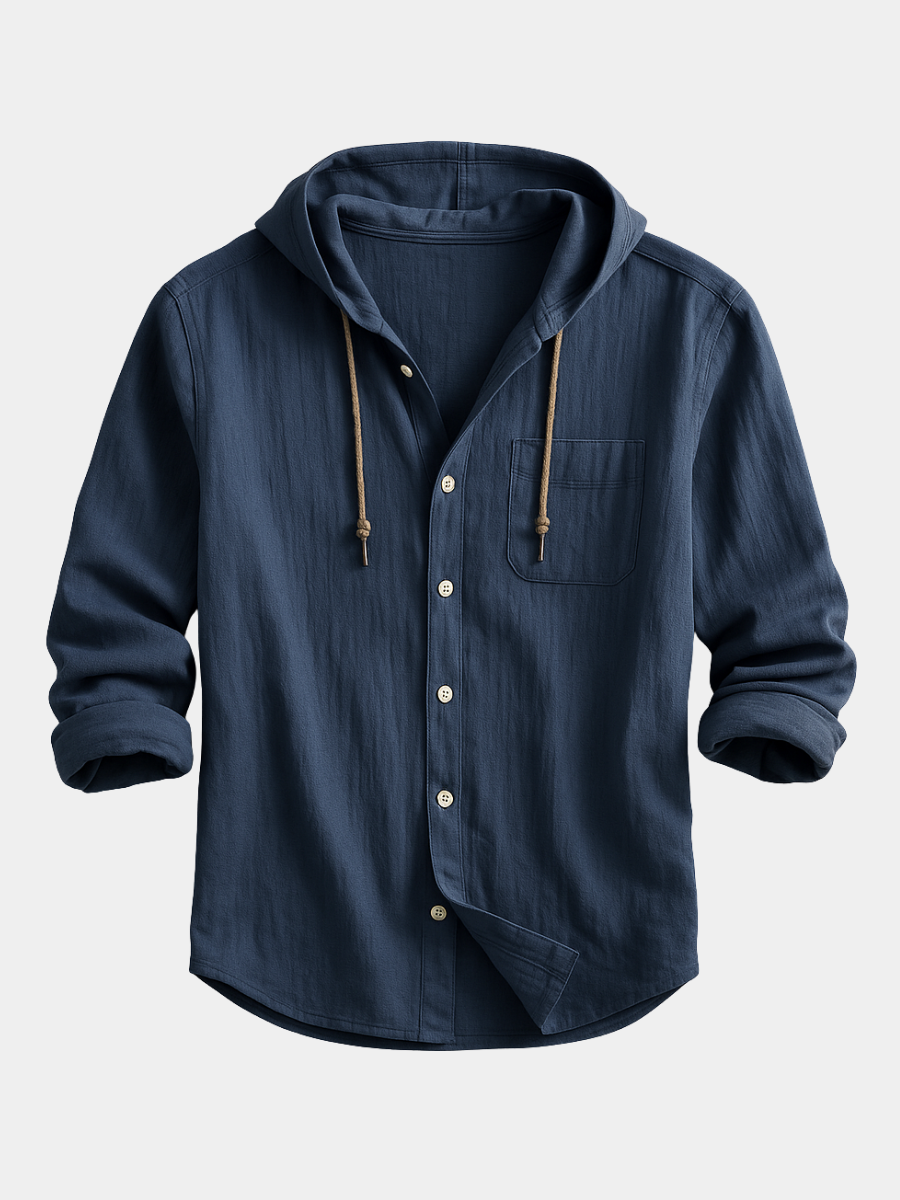 LAURENT MONACO | LUXURY HOODED SHIRT 1