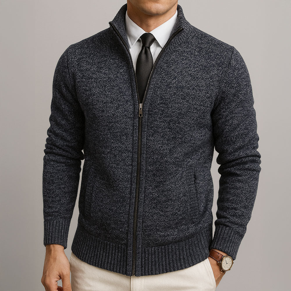 LAURENT MONACO | MADE-TO-MEASURE WOOL CARDIGAN 0