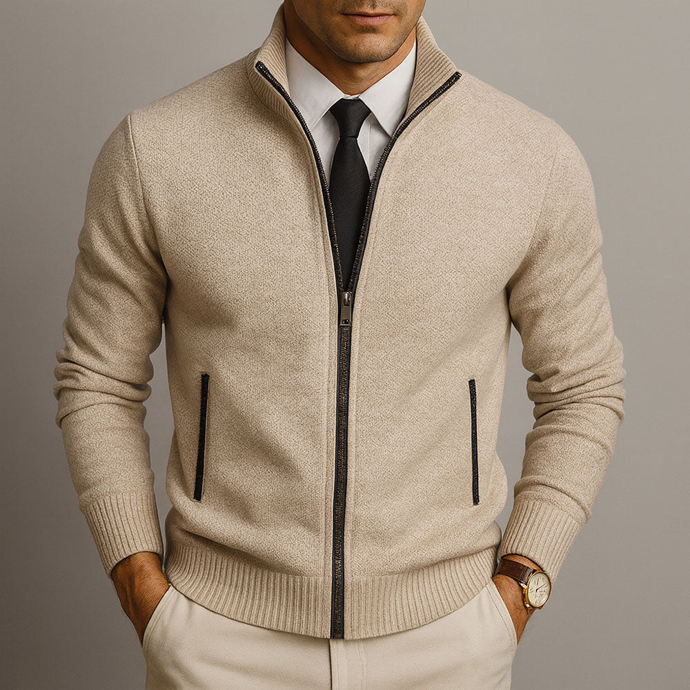 LAURENT MONACO | MADE-TO-MEASURE WOOL CARDIGAN 2