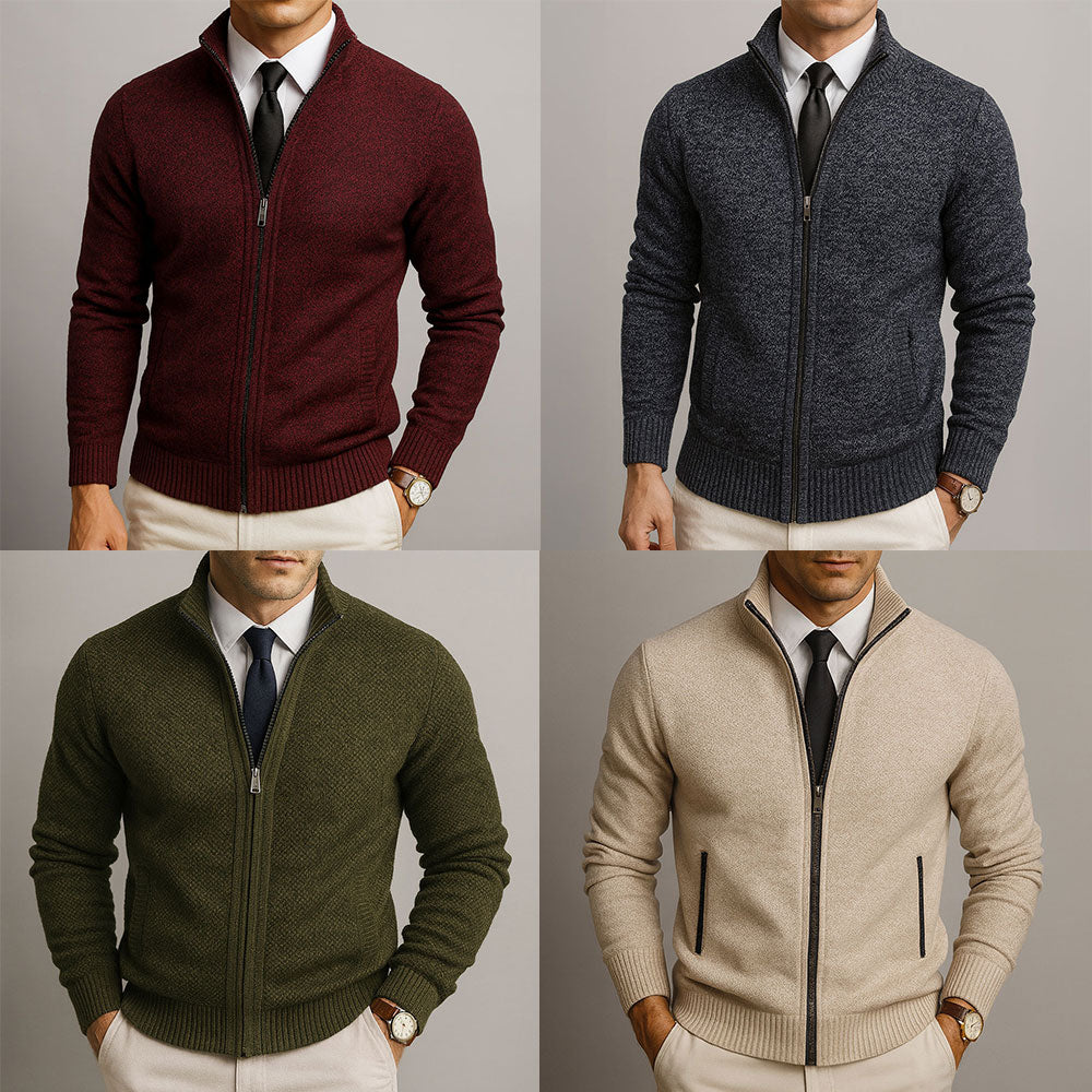 LAURENT MONACO | MADE-TO-MEASURE WOOL CARDIGAN 5