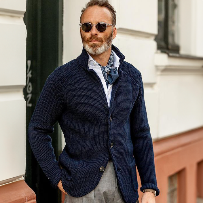 LAURENT MONACO | TIMELESS KNIT CARDIGAN 2