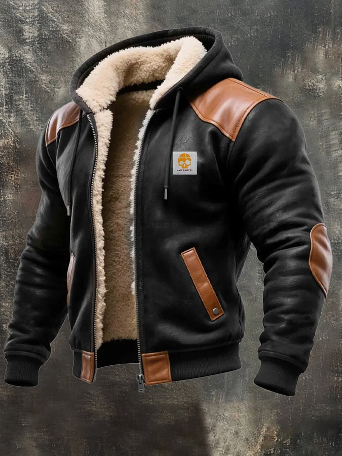 LAURENT MONACO | VINTAGE SUEDE JACKET WITH HOOD 2