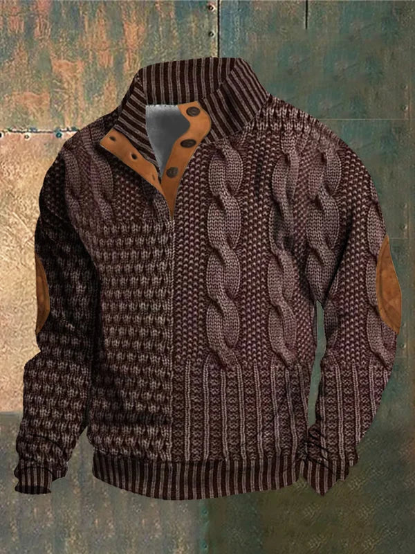 LAURENT MONACO | WARM PATTERNED PULLOVER 2