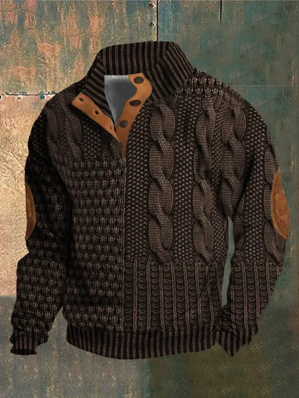 LAURENT MONACO | WARM PATTERNED PULLOVER 3