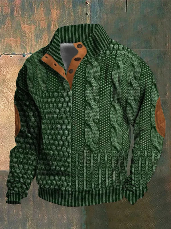 LAURENT MONACO | WARM PATTERNED PULLOVER 4