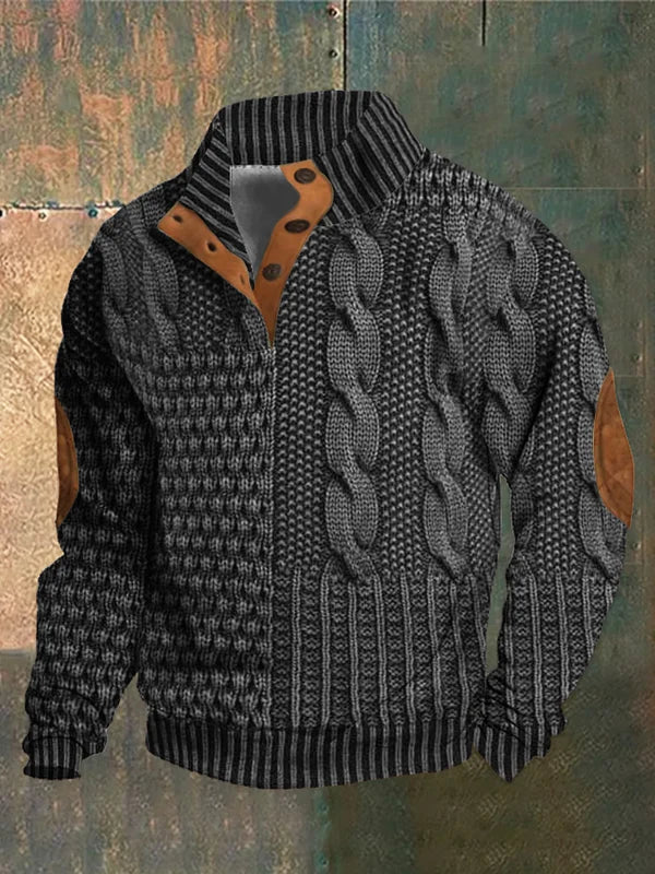 LAURENT MONACO | WARM PATTERNED PULLOVER 6