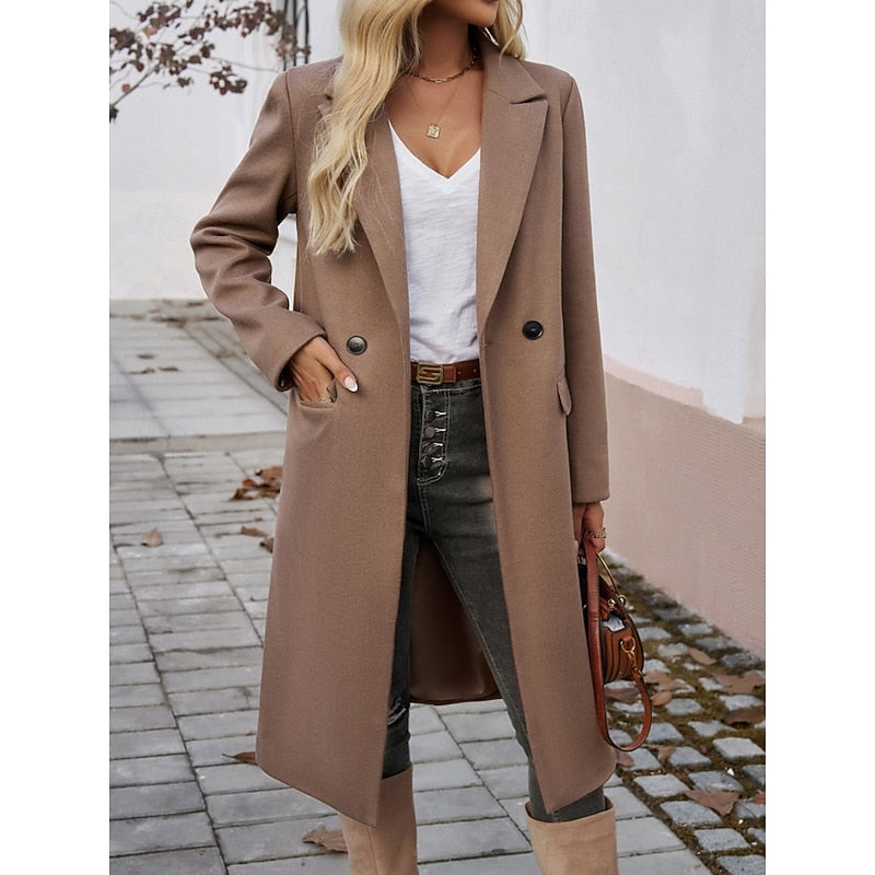 Lucia | Tailored Longline Coat 8