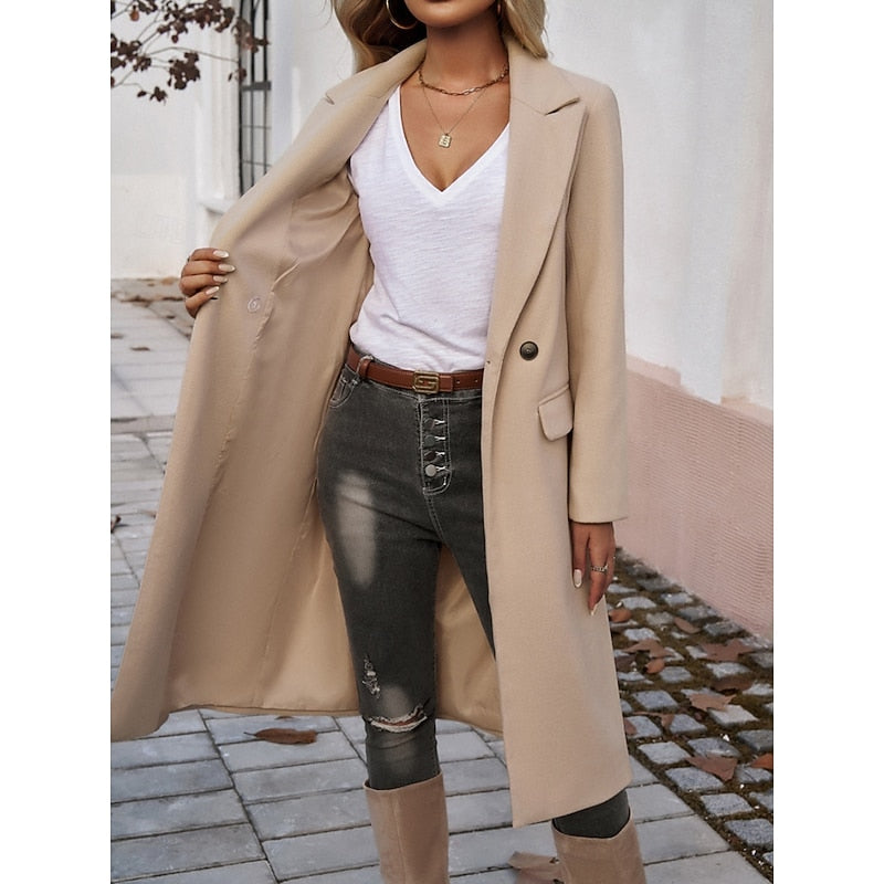 Lucia | Tailored Longline Coat 9