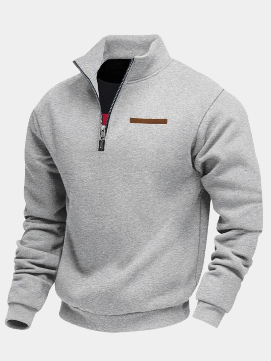 MEN'S CASUAL FLEECE SWEATSHIRT 1