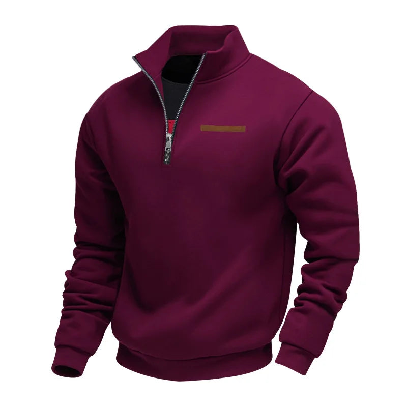 MEN'S CASUAL FLEECE SWEATSHIRT 5