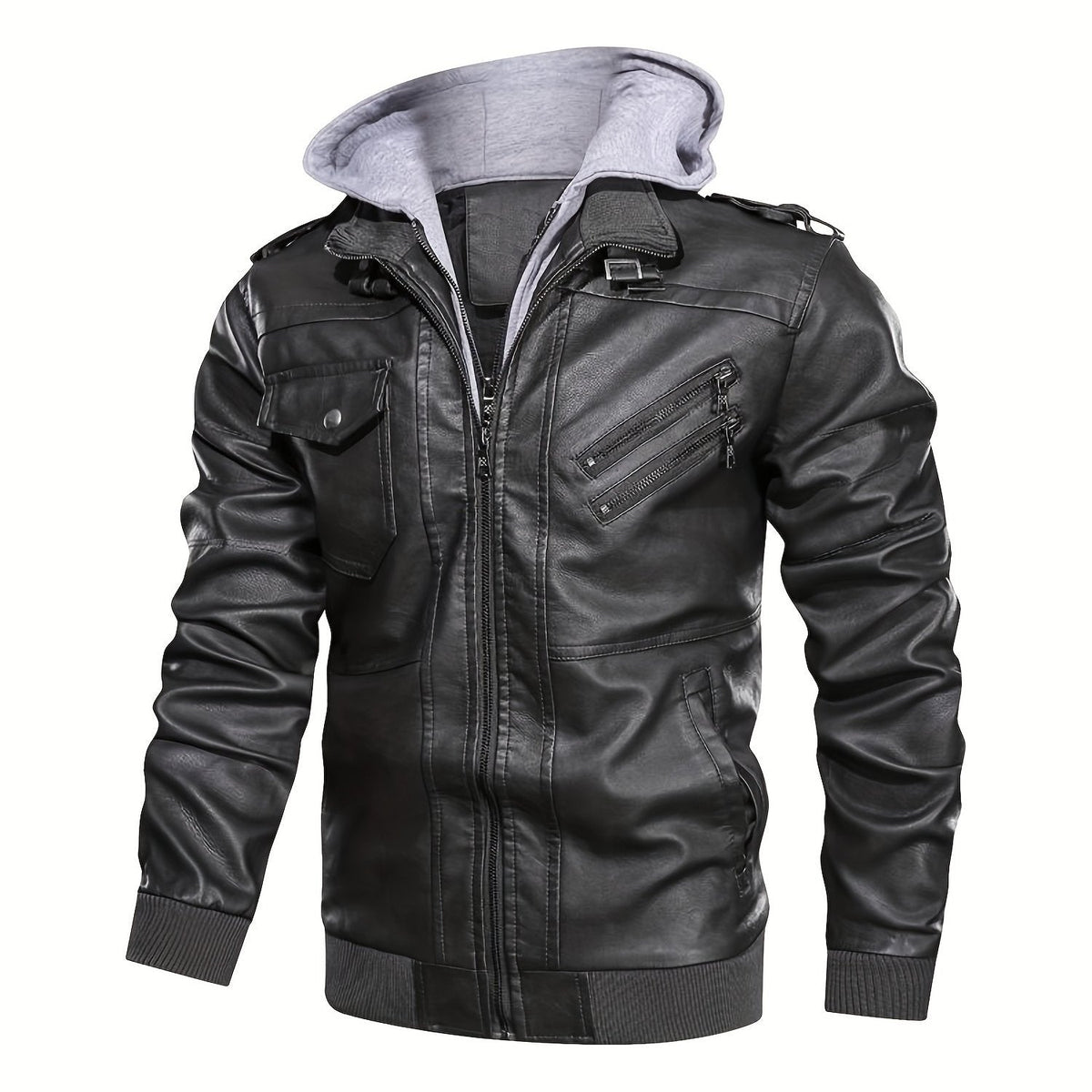 Maddox | Hooded Moto Jacket 10