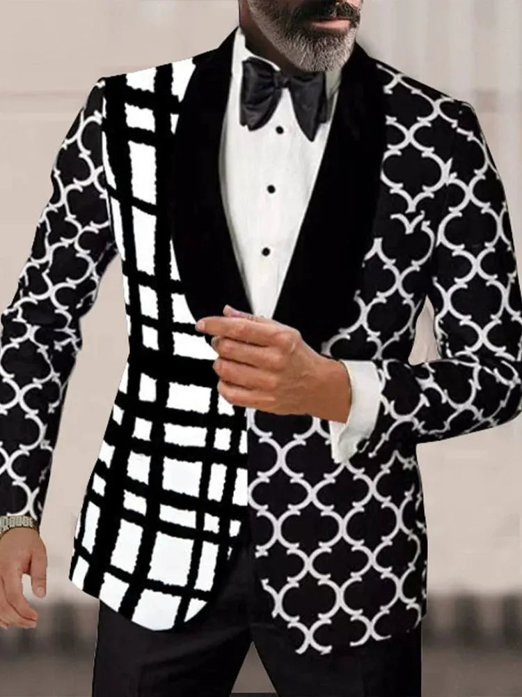 SINGLE BUTTON SUIT FOR MEN 5