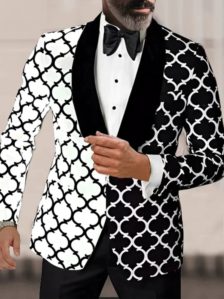 SINGLE BUTTON SUIT FOR MEN 6